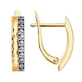 Золотые серьги МАГНАТ МА 011764 МА 011764 фото